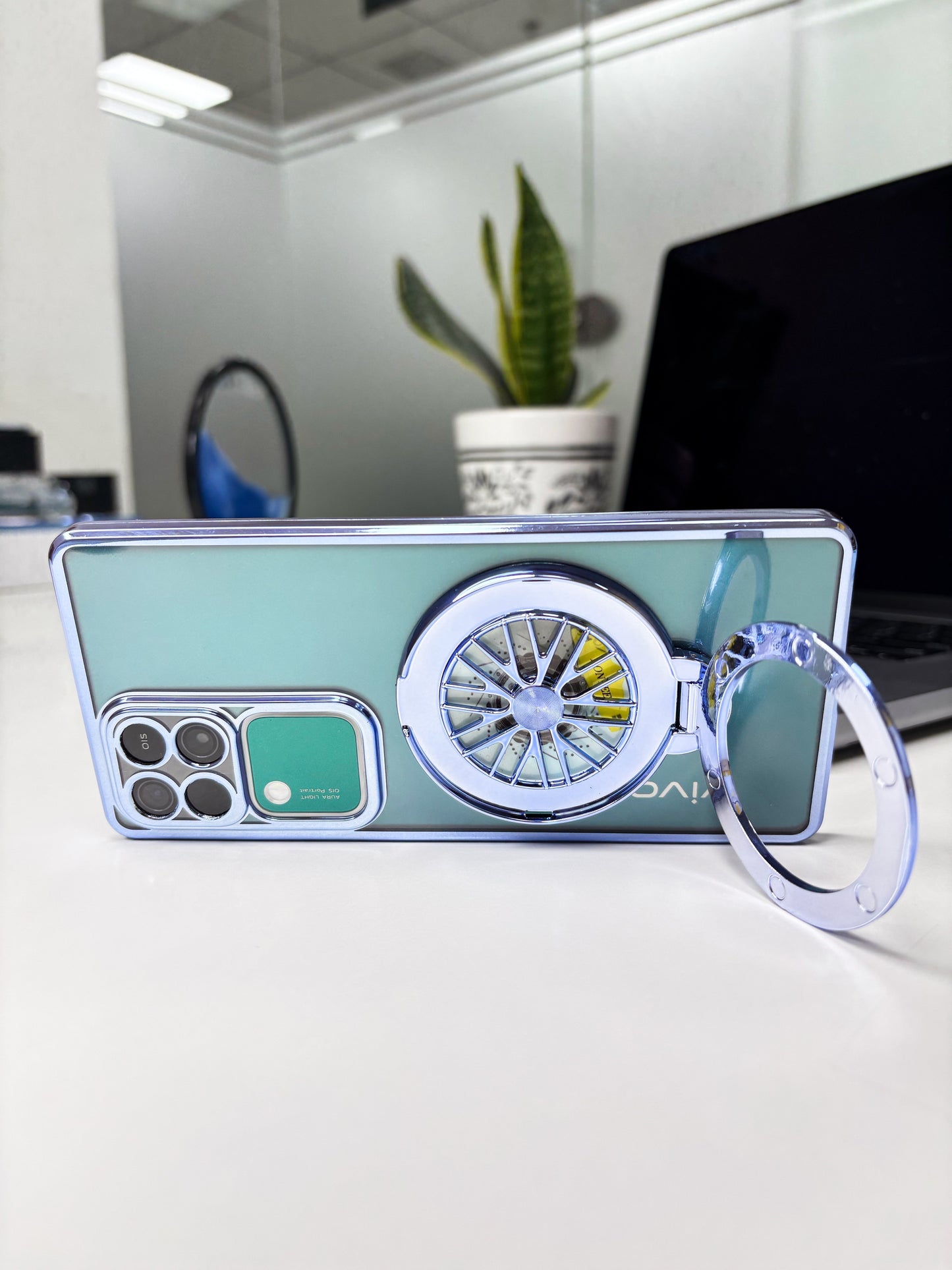 Vivo V30 Pro 5G Ferrari Wheel Electroplating Case