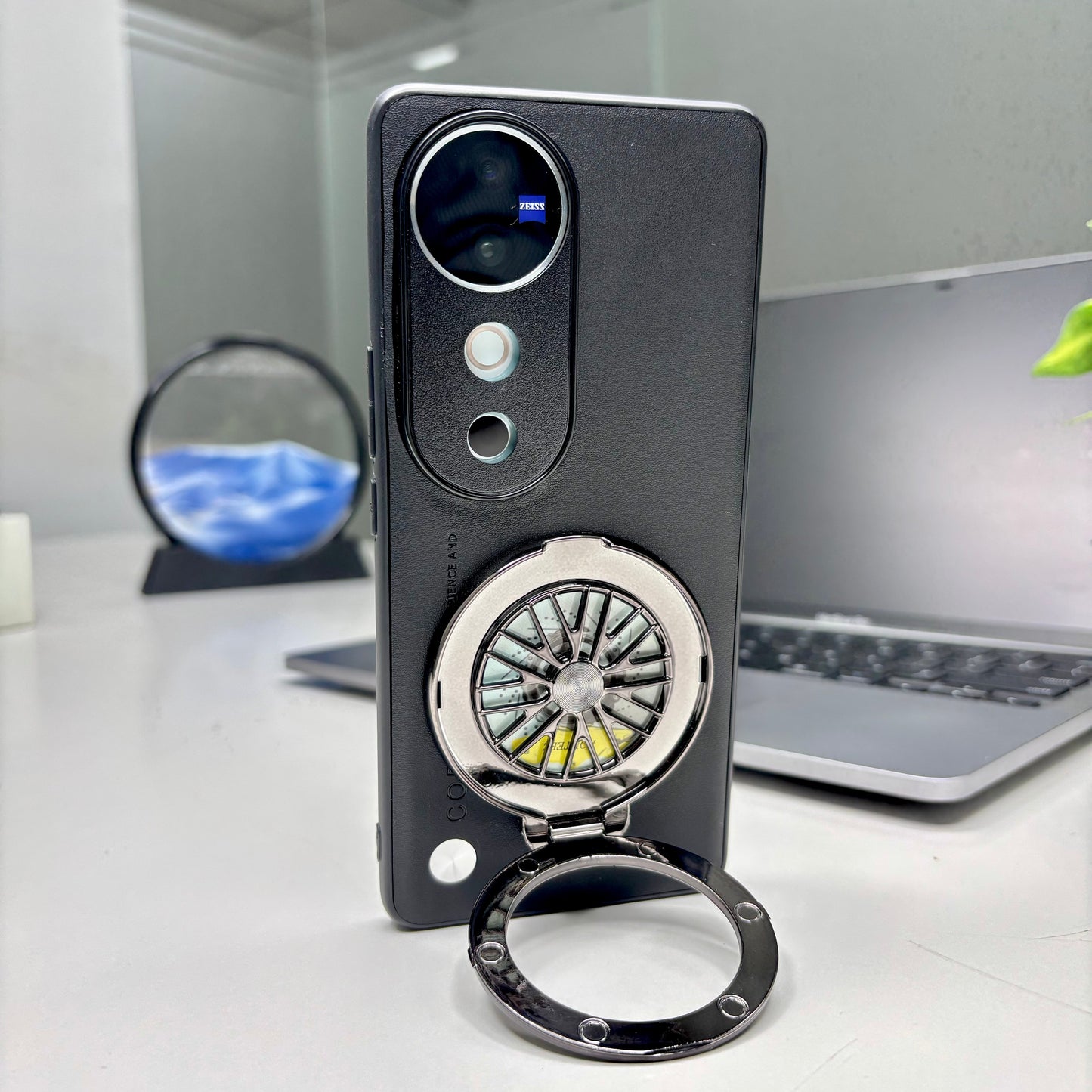 Vivo V40 Pro 5G Best Selling Stress Buster Wheel Soft Vegan Scratch Resistant Back Case