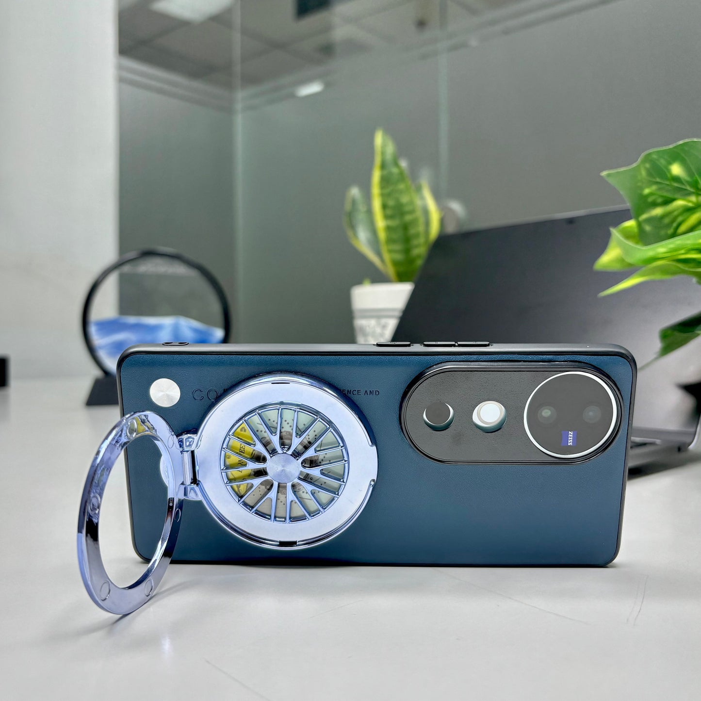 Vivo V40 Pro 5G Best Selling Stress Buster Wheel Soft Vegan Scratch Resistant Back Case