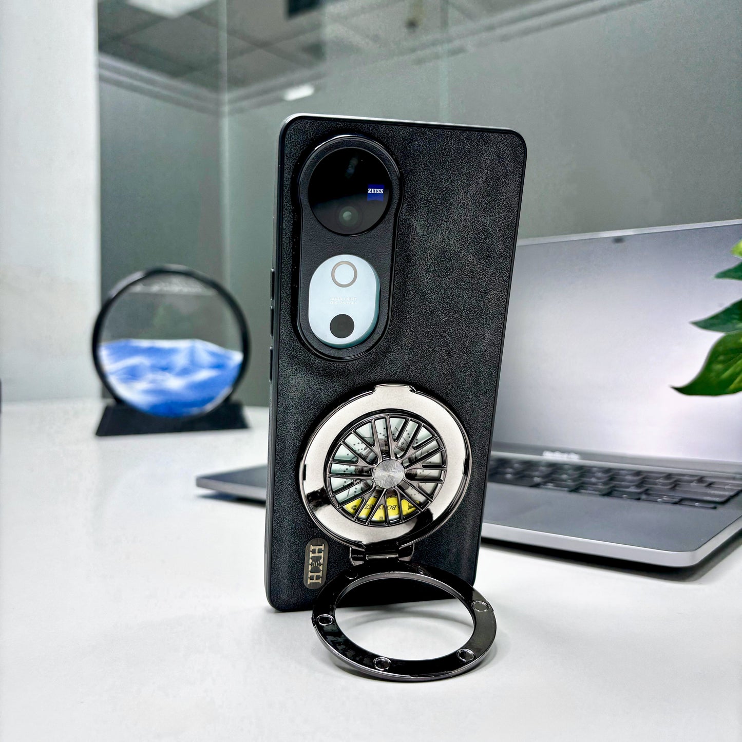 Vivo V40 Pro 5G Best Selling Stress Buster Wheel Skin Feel Scratch Resistant Back Case