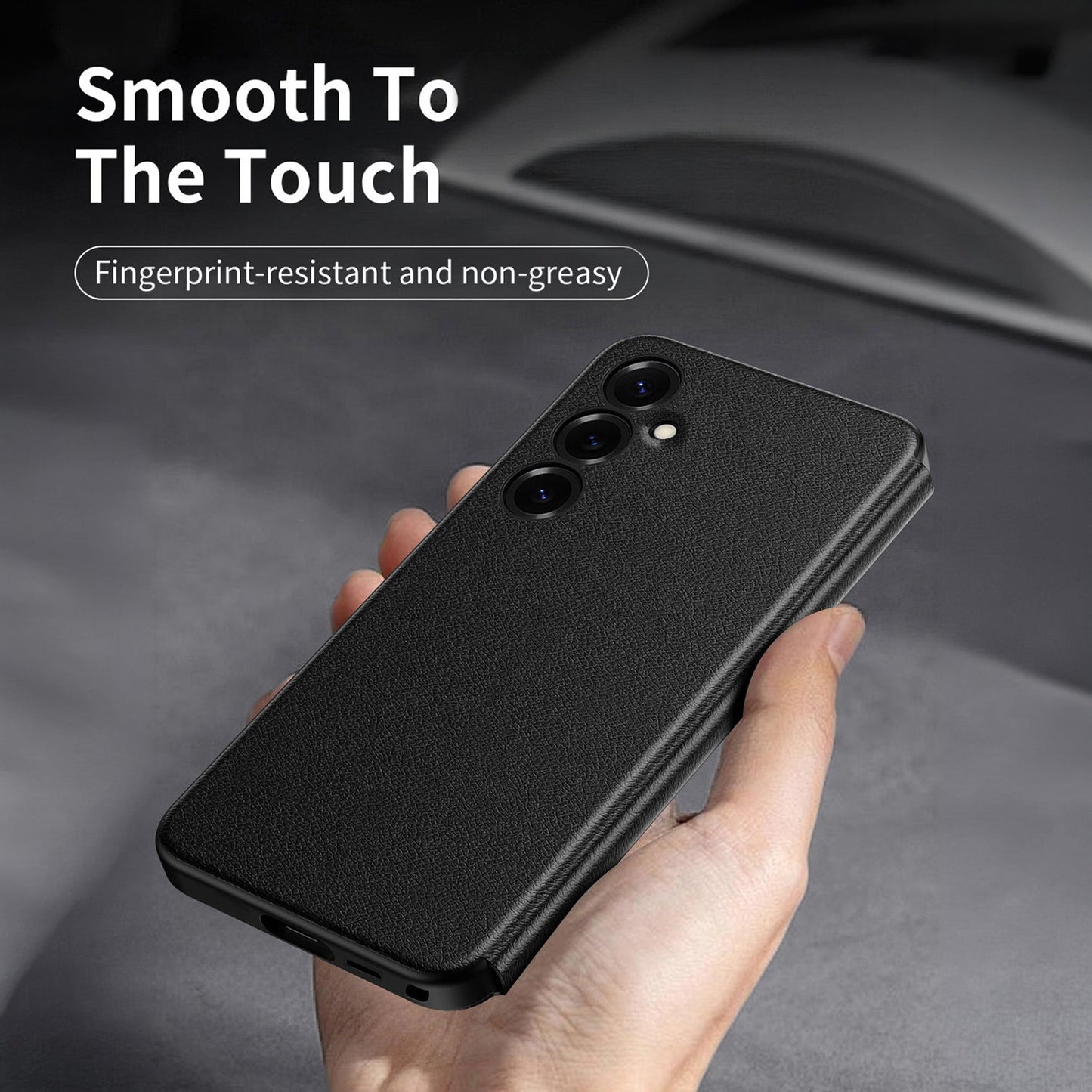 Samsung Galaxy A36 5G Smart Side Window Flip Leather Case