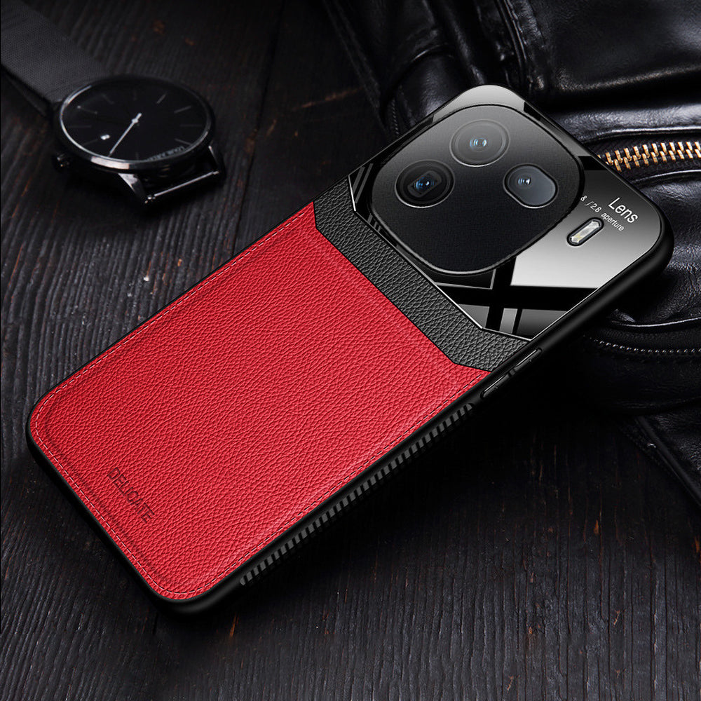 iQOO 12 5G Premium Leather Lens Protective Case