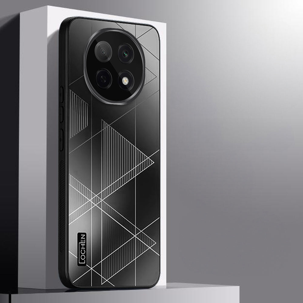 Oppo F29 Pro 5G Triangle Pattern Matte Back Shockproof Case