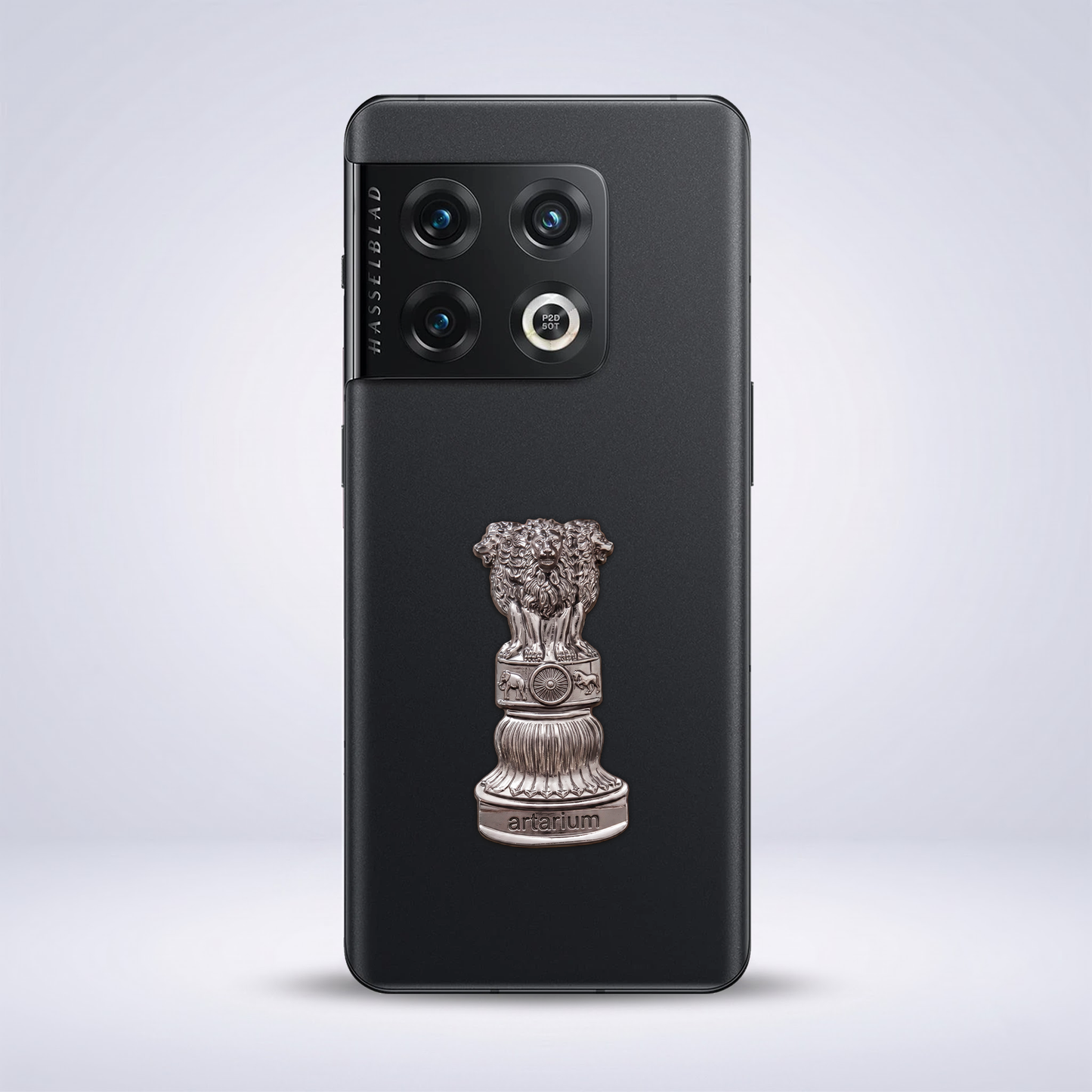 OnePlus 10 Pro 5G Compatible Satyamev Jayate 3D Metal Emblem Sticker