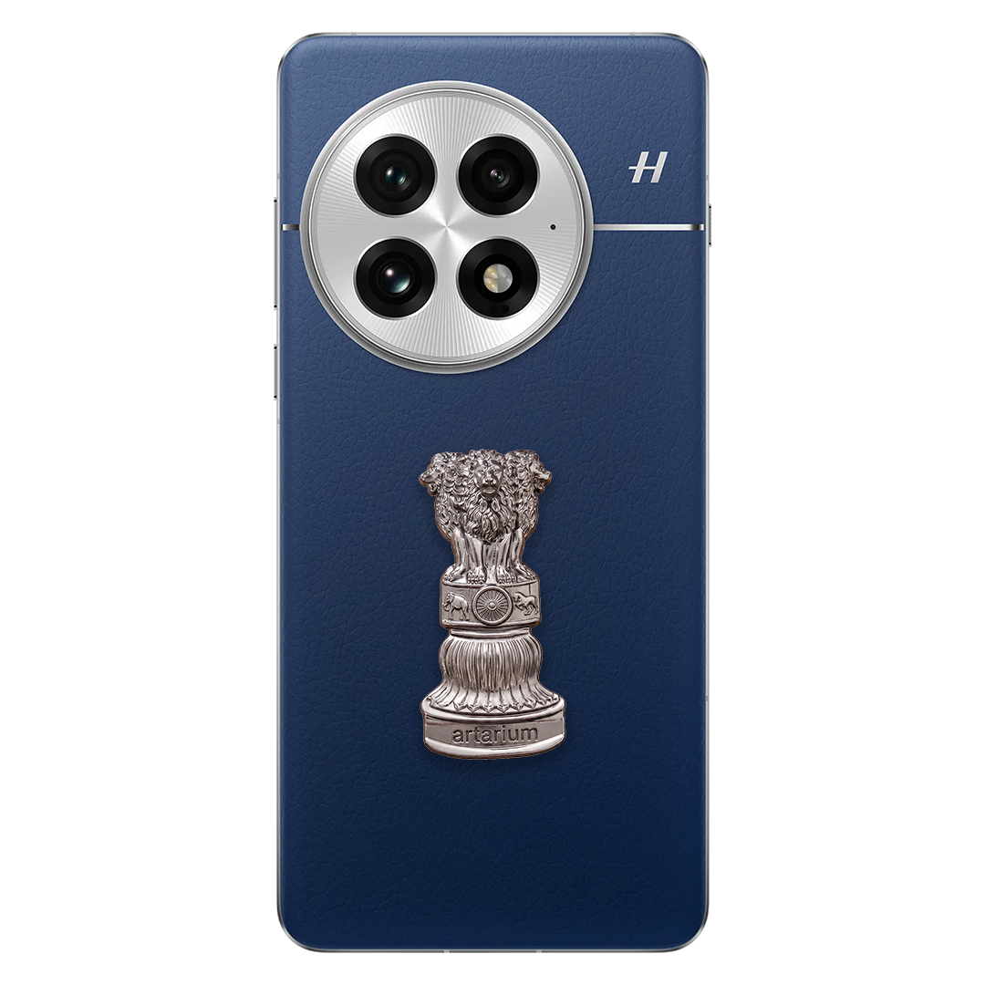 OnePlus 13 5G Compatible Satyamev Jayate 3D Metal Emblem Sticker