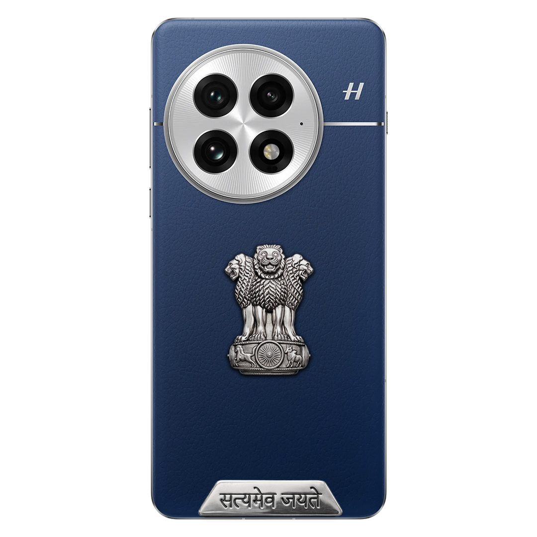 OnePlus 13 5G Compatible Satyamev Jayate 3D Metal Emblem Sticker