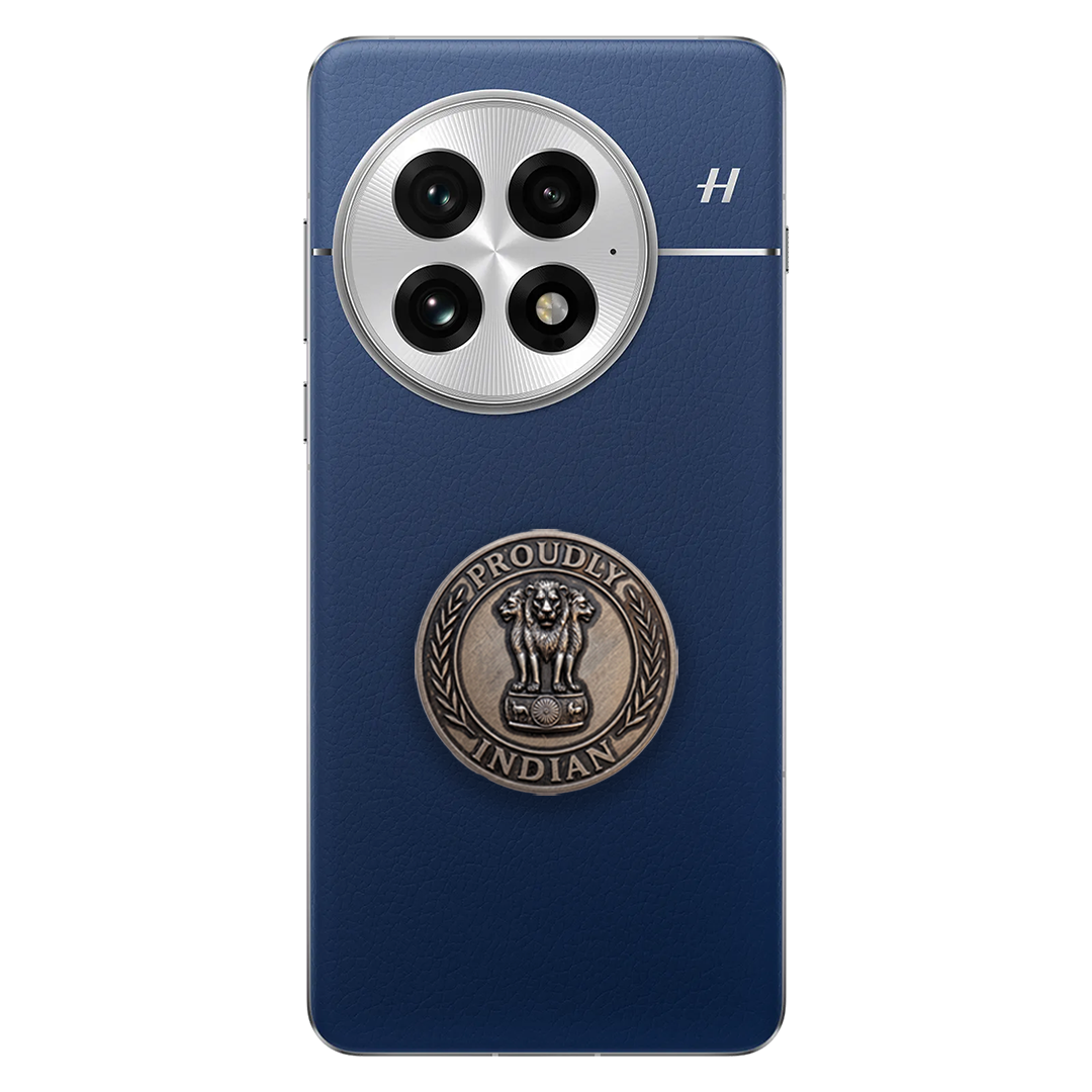 OnePlus 13 5G Compatible Satyamev Jayate 3D Metal Emblem Sticker