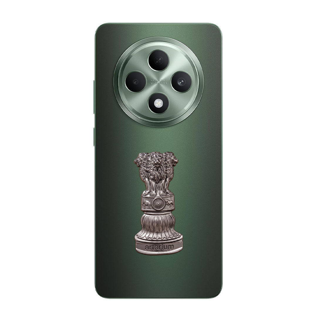 Oppo F27 5G Compatible Satyamev Jayate 3D Metal Emblem Sticker