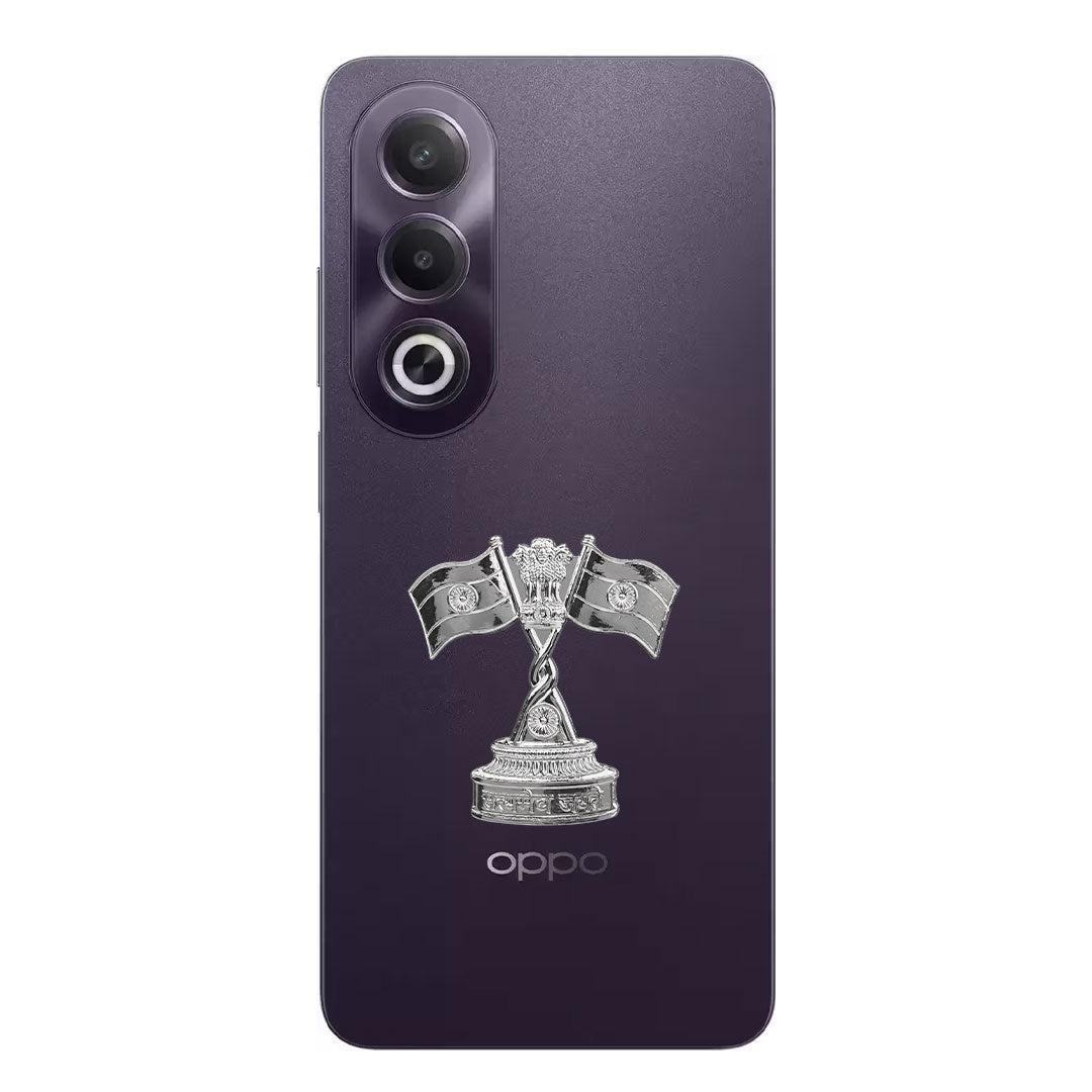Oppo K12X 5G Compatible Satyamev Jayate 3D Metal Emblem Sticker