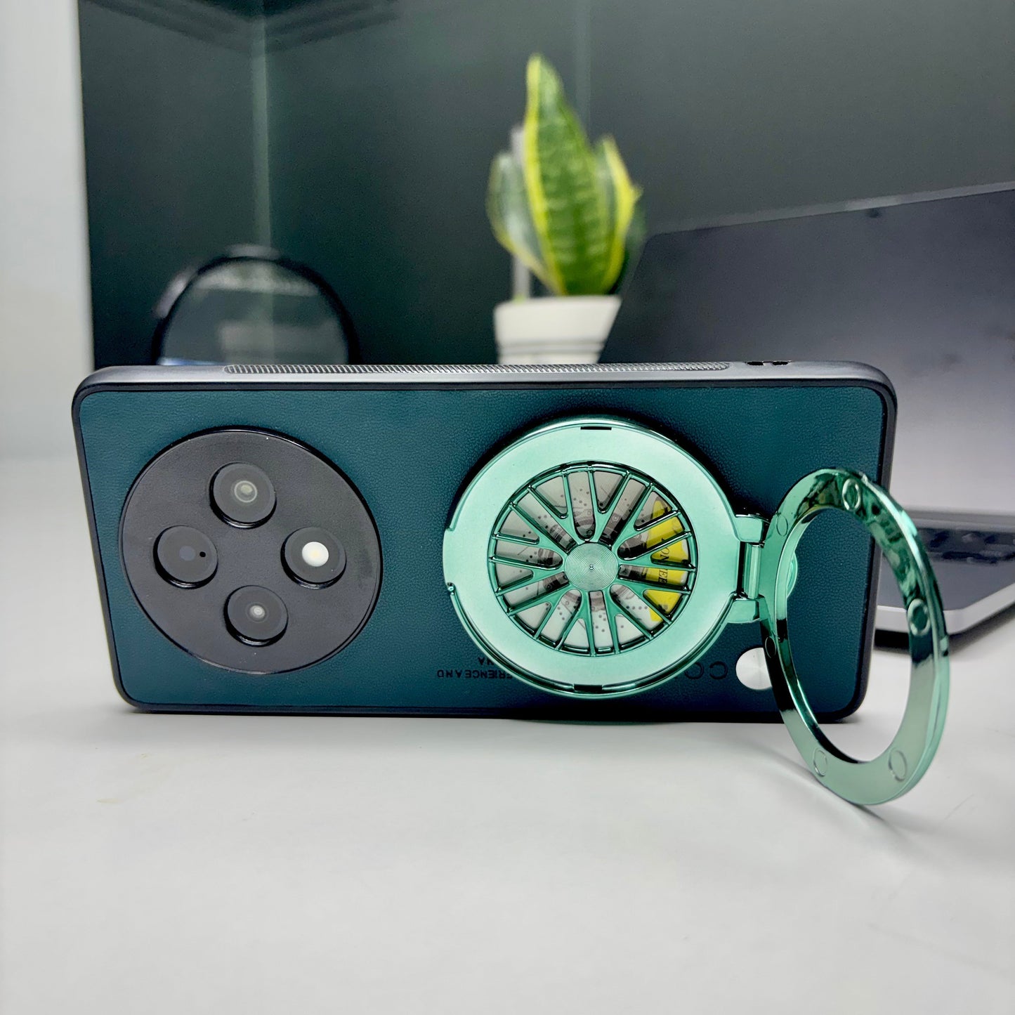 Oppo F27 Pro+ 5G Best Selling Stress Buster Wheel Soft Vegan Scratch Resistant Back Case