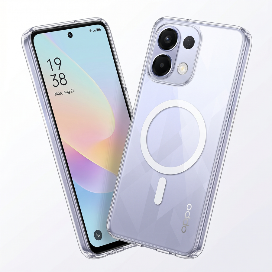 Oppo K13 5G Clear Anti-Yellow MagSafe Protective Case