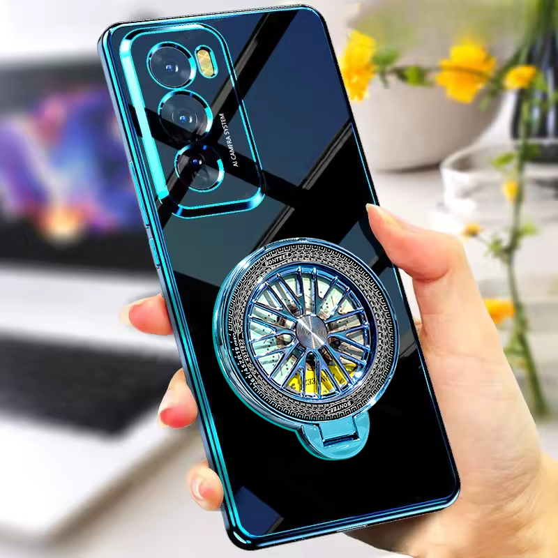 Oppo Reno 12 Pro 5G Ferrari Wheel Electroplating Case