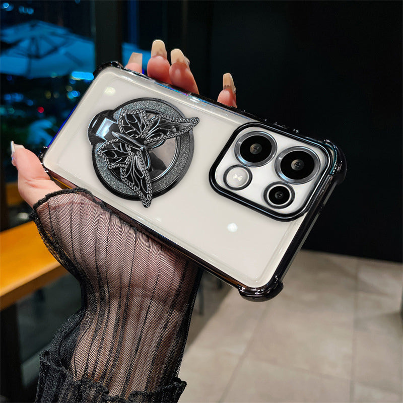 Oppo F31 5G Premium Butterfly Stand Airbags Case