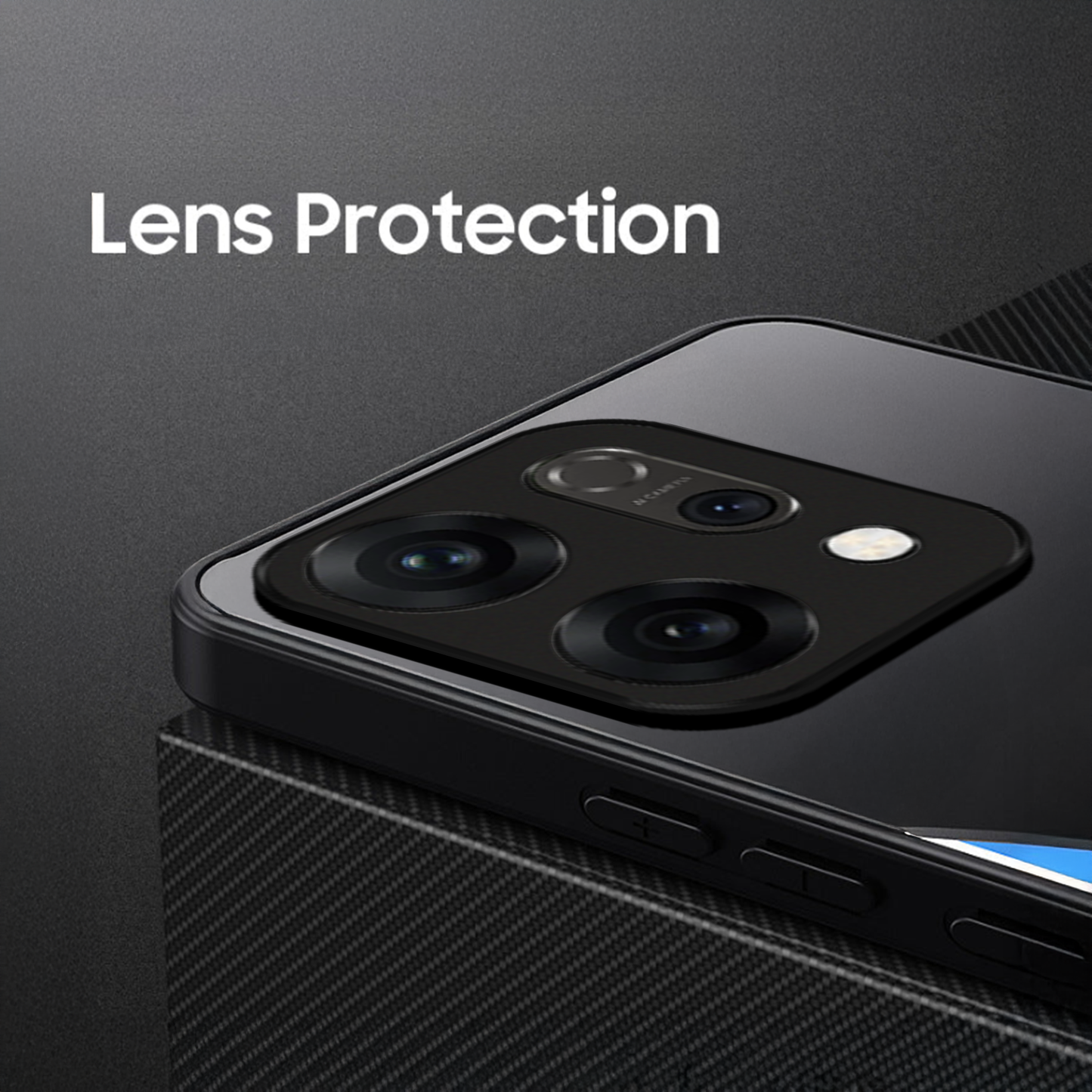 Oppo Reno 14 5G Metal Wheel Back Case