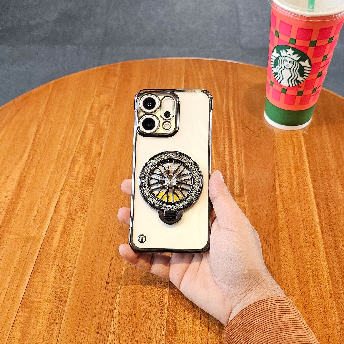 Oppo Reno 14 5G Porsche® Wheel Frameless Case