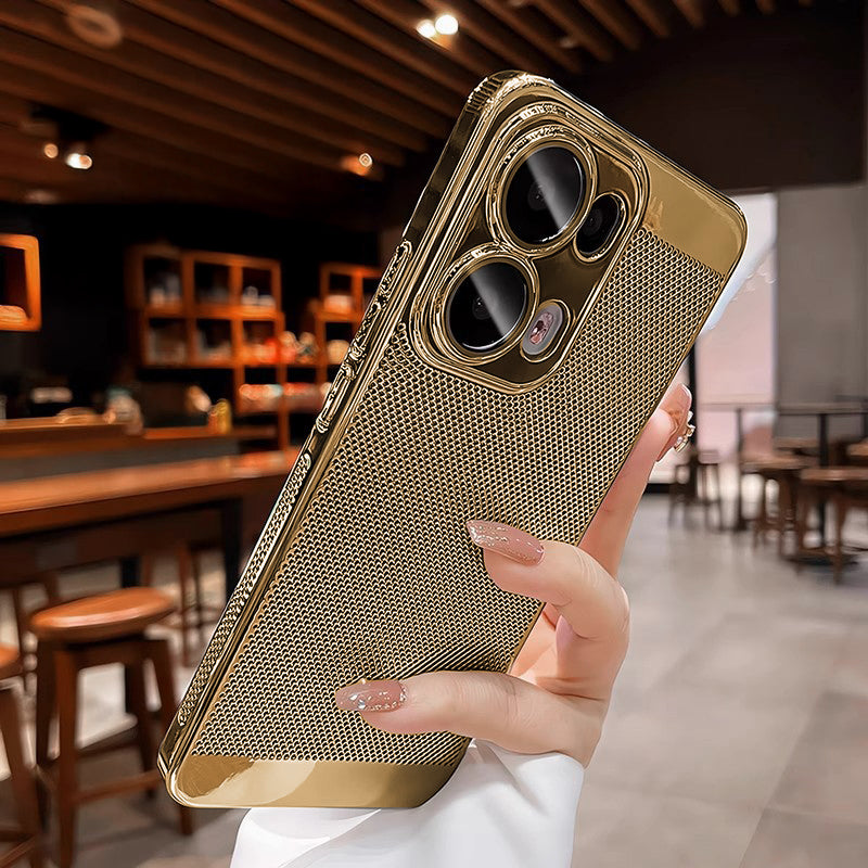 Oppo Reno13 5G Mesh Red Back Cover