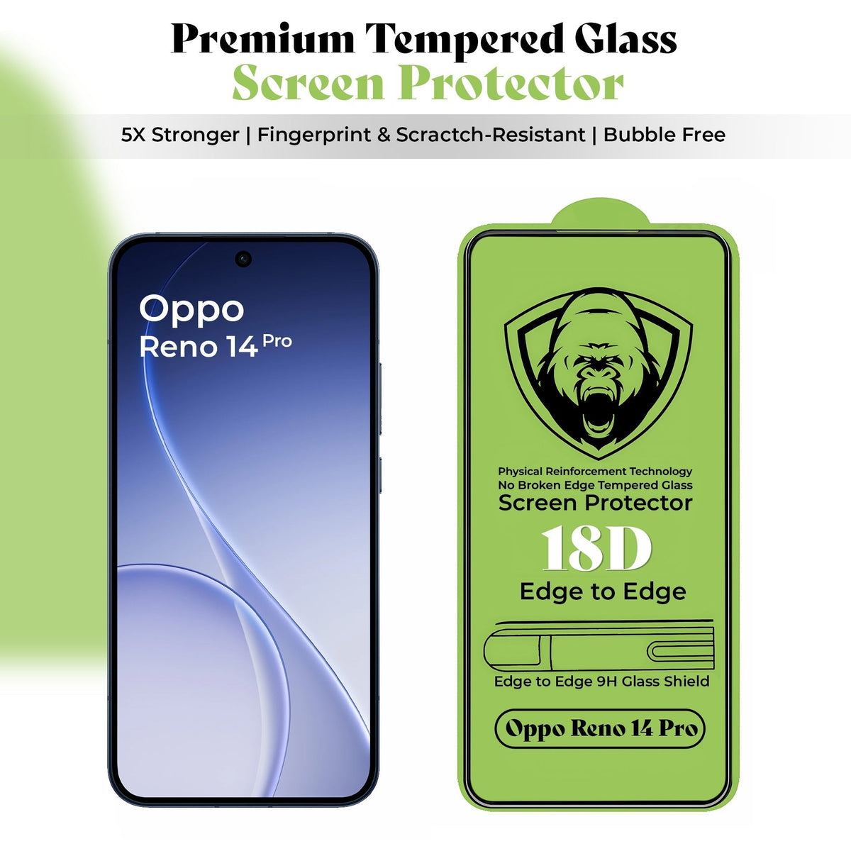 Oppo Reno 14 Pro 5G Luxury Four Corner Invincible Bracket Ring Stand Case