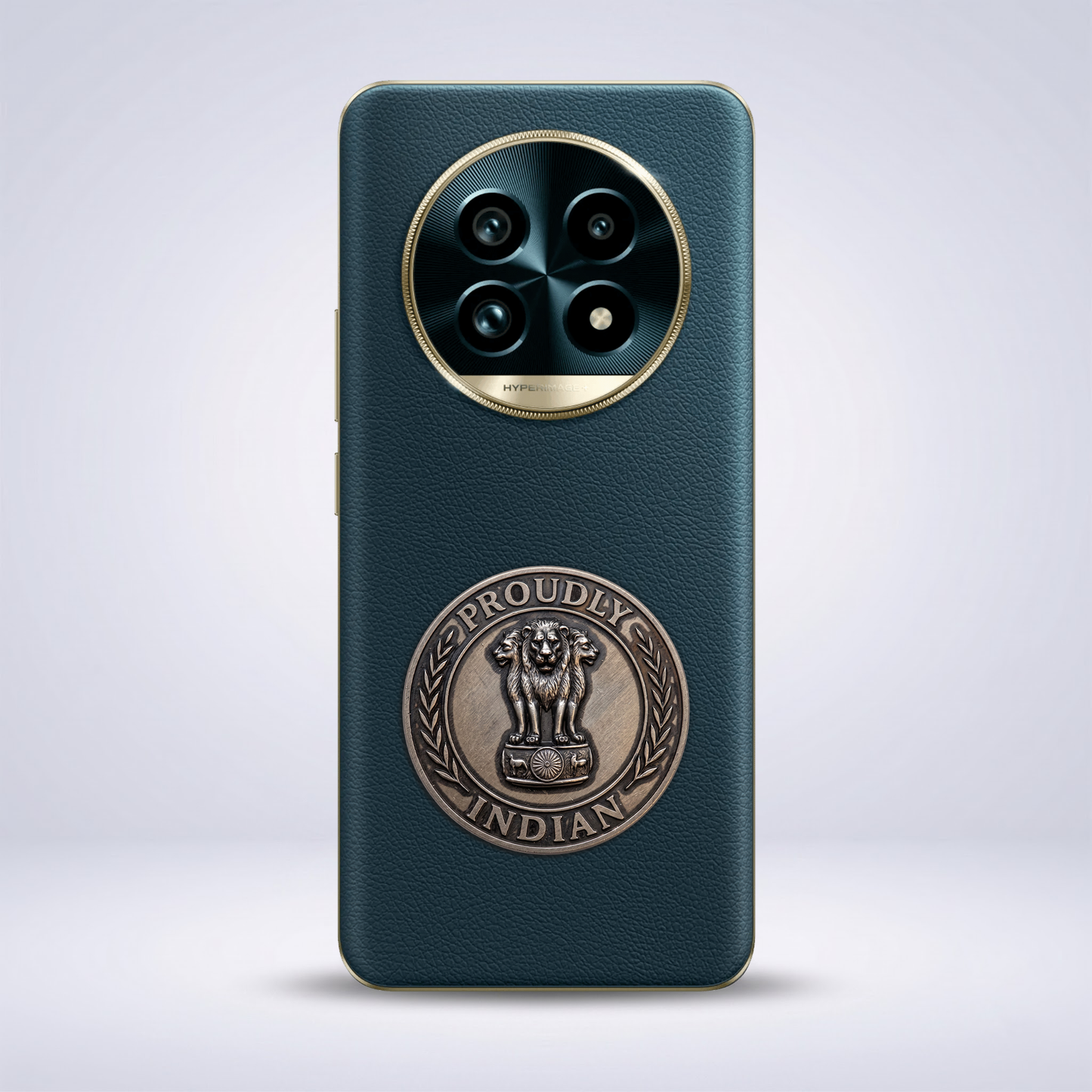 Realme 13 Pro+ 5G Compatible Satyamev Jayate 3D Metal Emblem Sticker