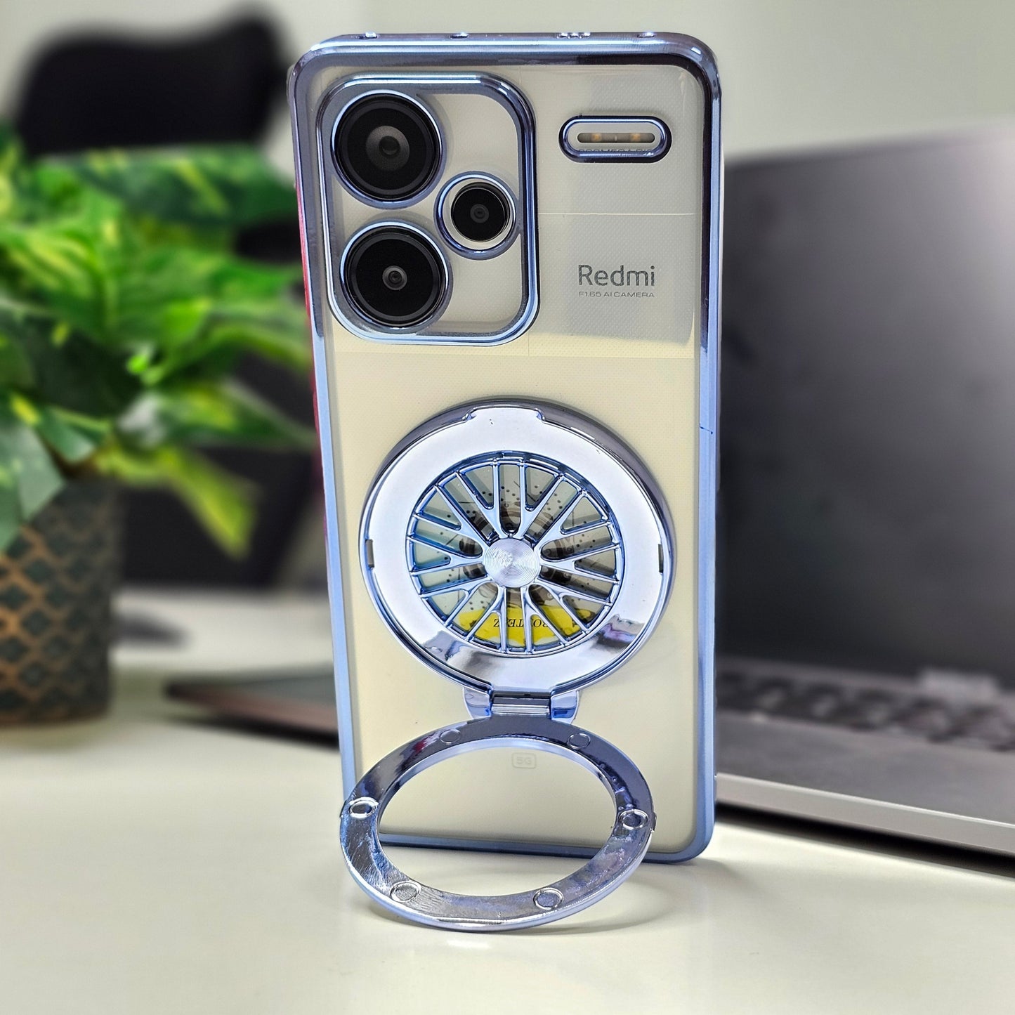 Redmi Note 13 Pro+ 5G Ferrari Wheel Electroplating Case