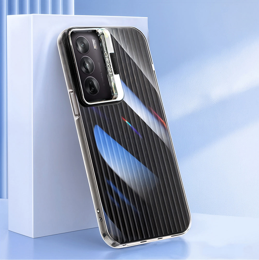 Oppo Reno12 Pro 5G Luxury Dual Layer Hybrid Camera Ring Stand Case