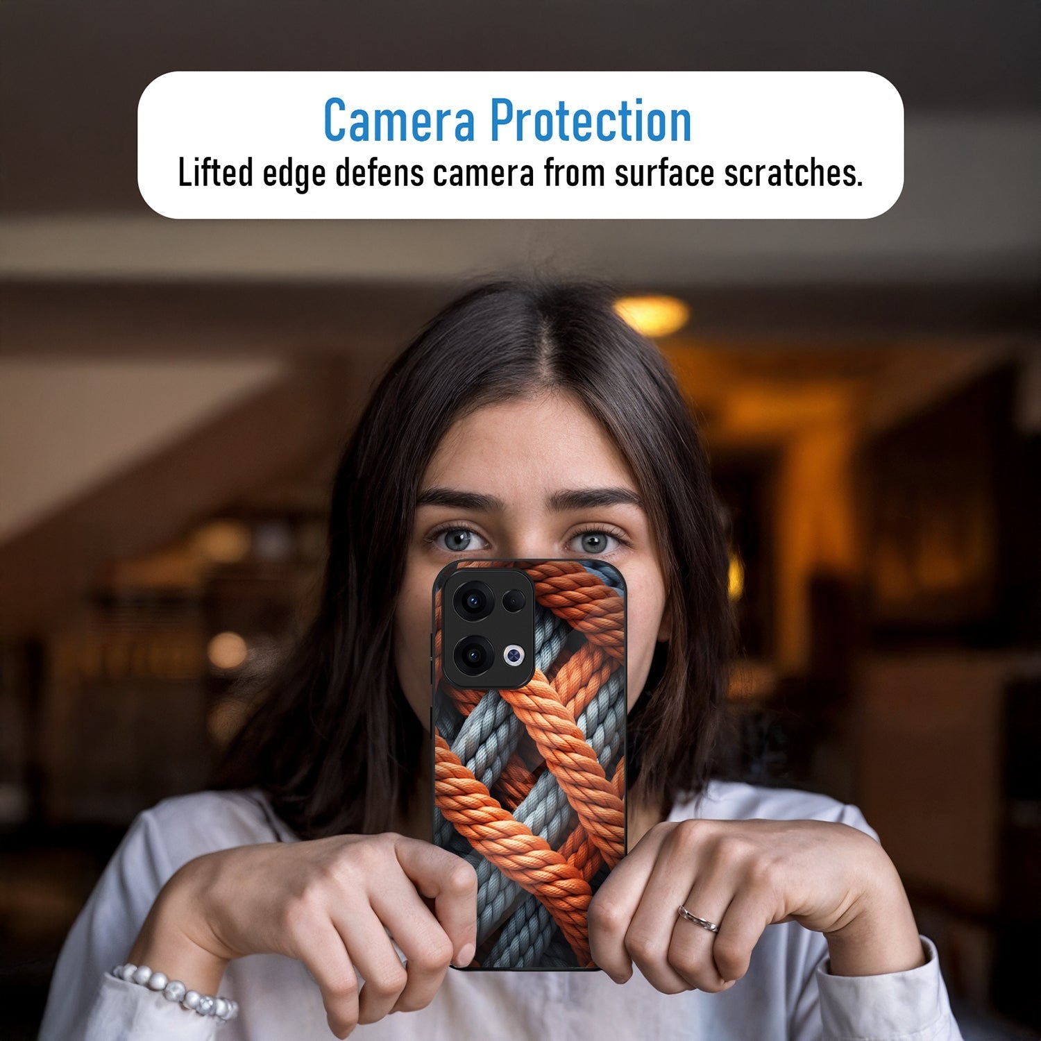 Slim fit Oppo Reno 13 Cover with precise cutouts