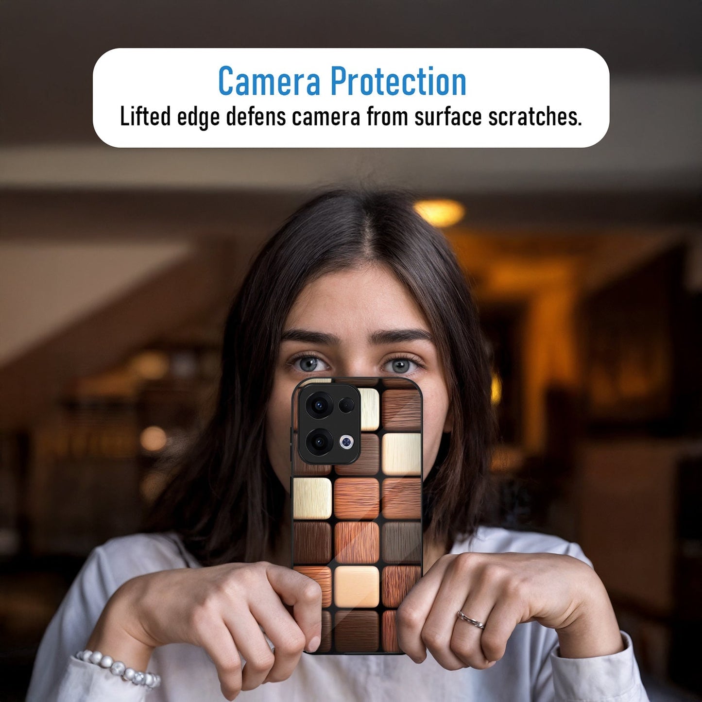 Oppo reno 13 Camera Protection Case