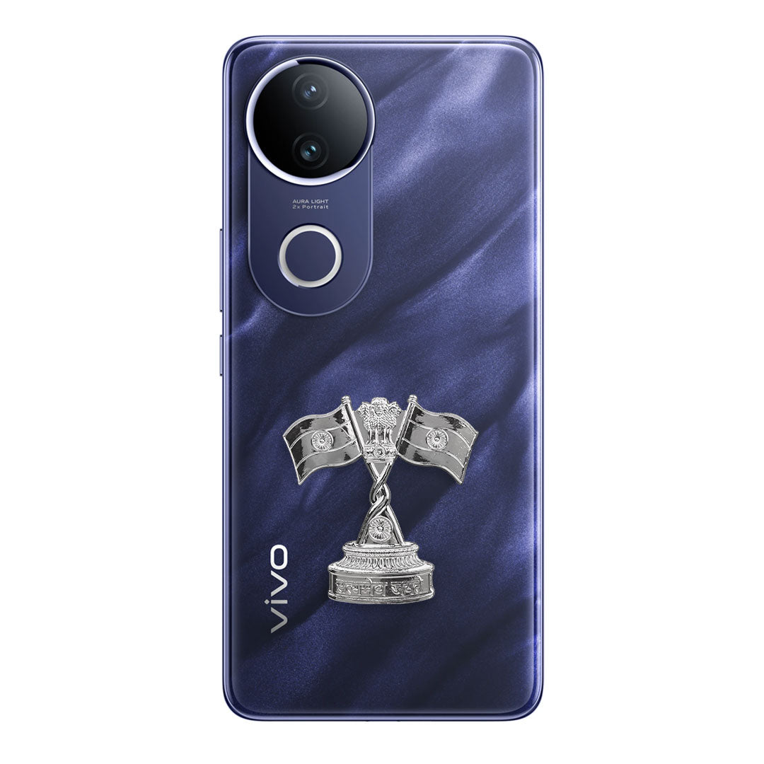 Vivo V50e 5G Compatible Satyamev Jayate 3D Metal Emblem Sticker