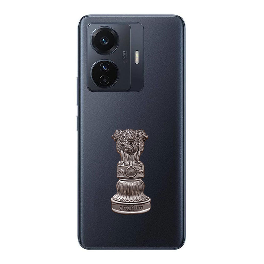 Vivo T1 Pro 5G Compatible Satyamev Jayate 3D Metal Emblem Sticker