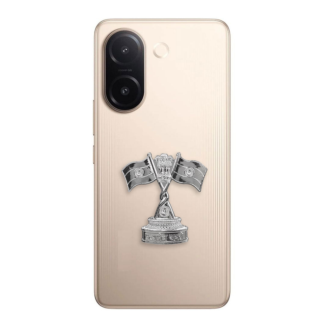 Vivo V60e 5G Compatible Satyamev Jayate 3D Metal Emblem Sticker