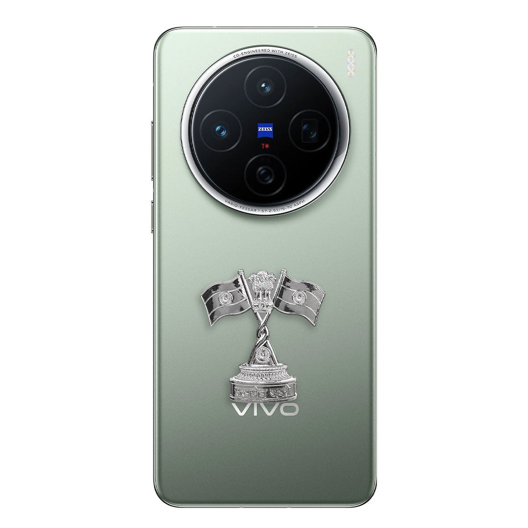 Vivo X200 Pro 5G Compatible Satyamev Jayate 3D Metal Emblem Sticker