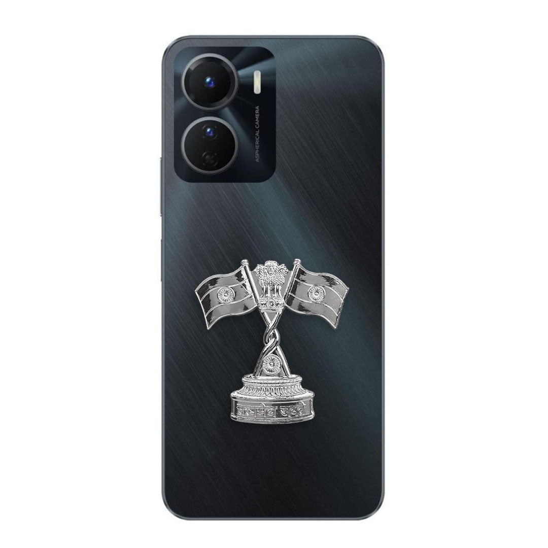 Vivo Y16 5G Compatible Satyamev Jayate 3D Metal Emblem Sticker