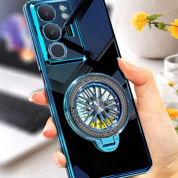 Vivo Y300 5G Ferrari Wheel Electroplating Case