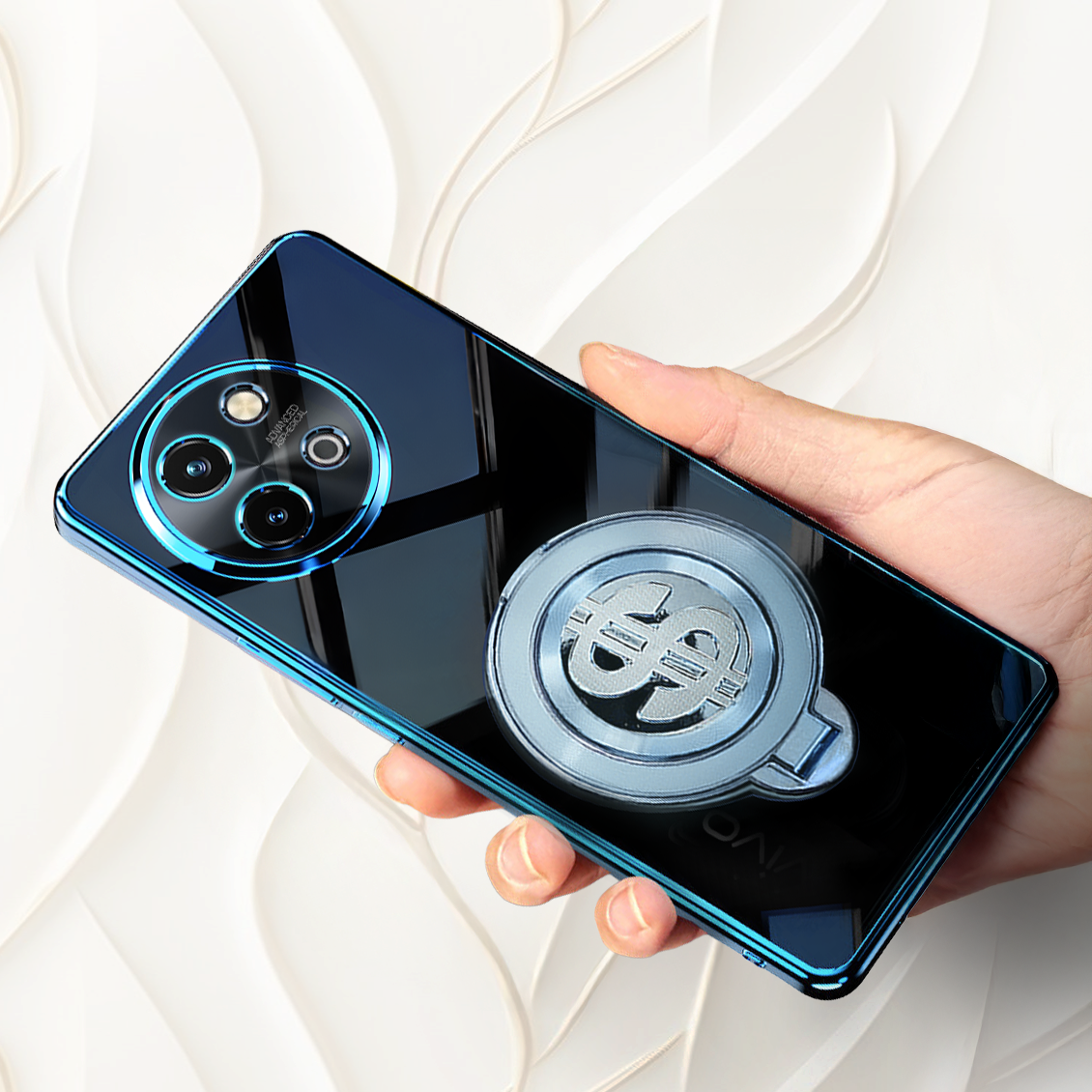 Vivo Y58 5G Electroplating Dollar Case