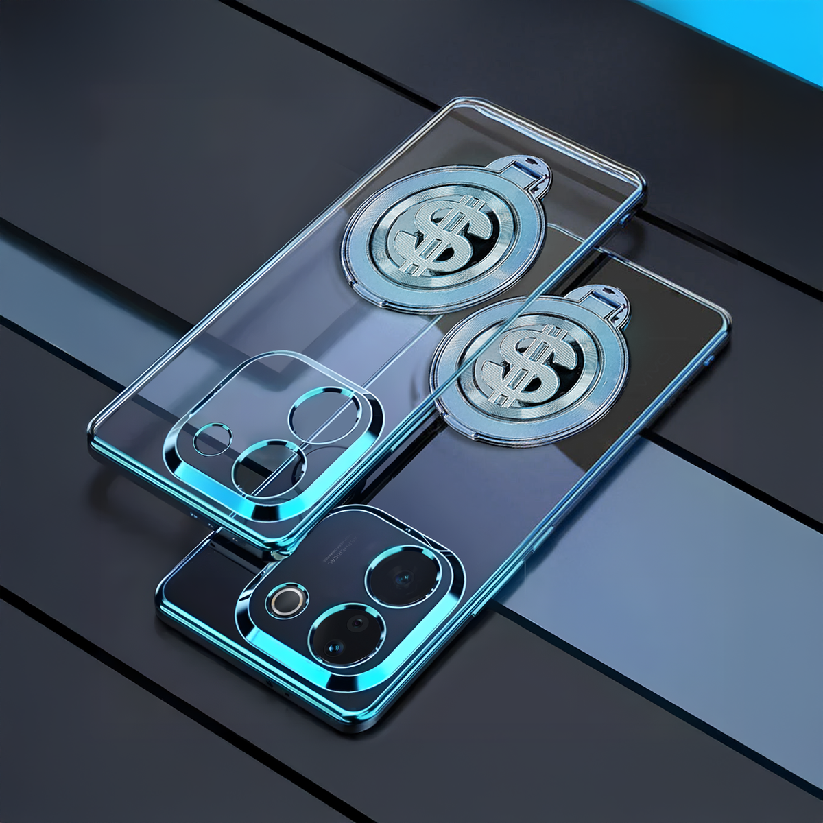 Vivo T3 Pro 5G Electroplating Dollar Case