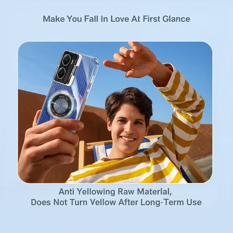 Vivo V29e case with camera magnifier