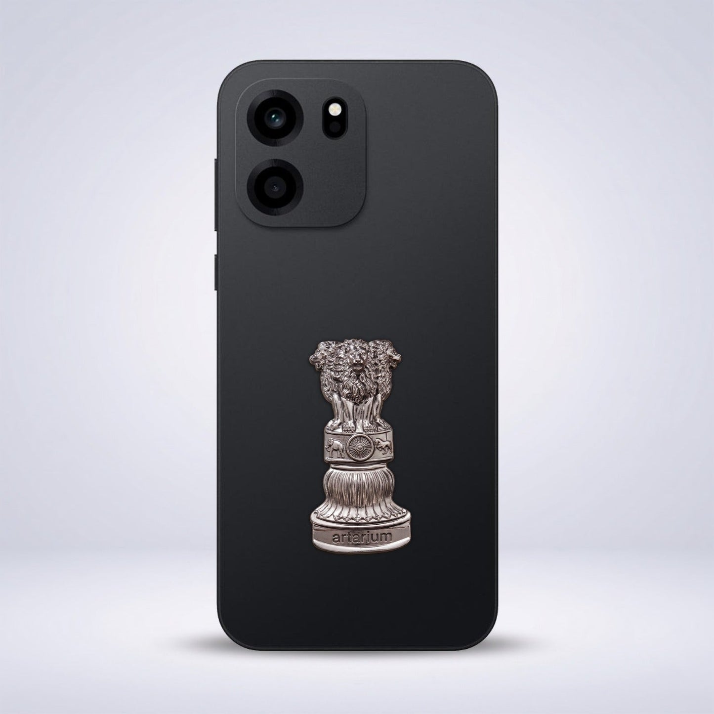 OnePlus Nord CE6 5G Compatible Satyamev Jayate 3D Metal Emblem Sticker