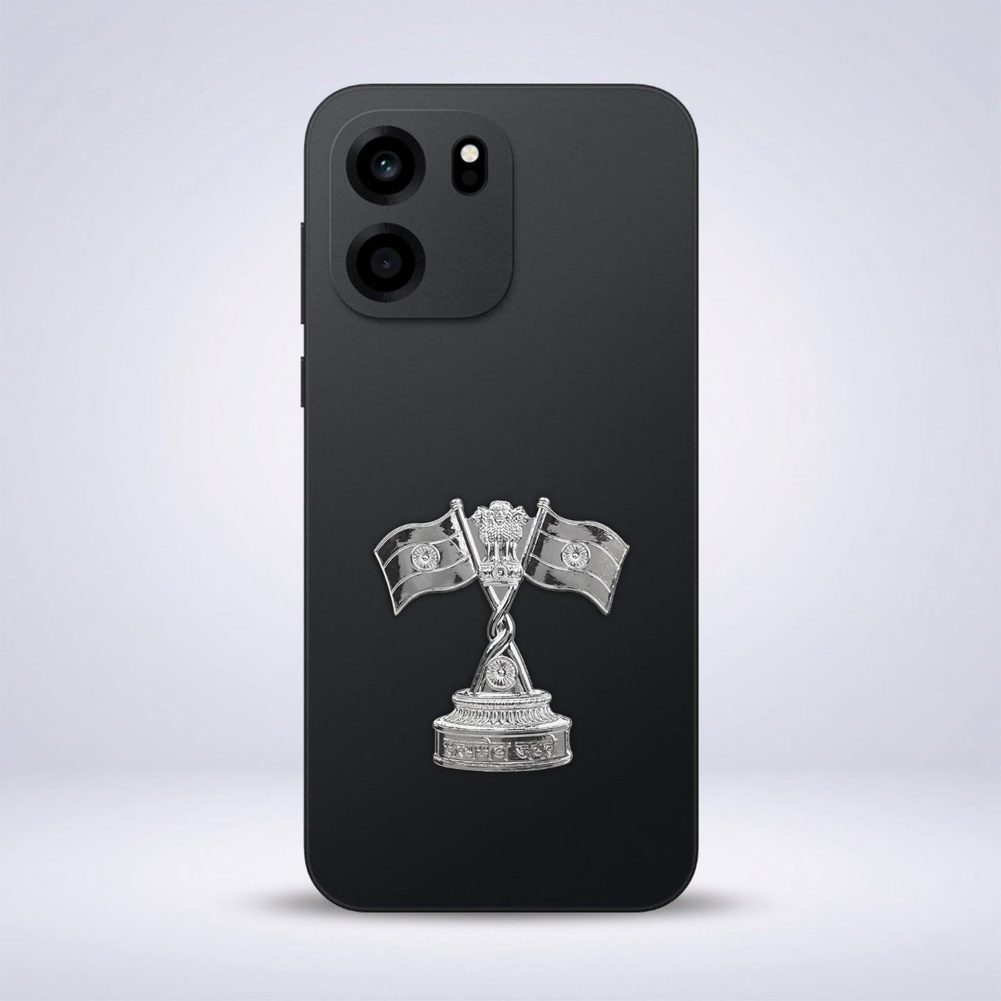 OnePlus Nord CE6 5G Compatible Satyamev Jayate 3D Metal Emblem Sticker