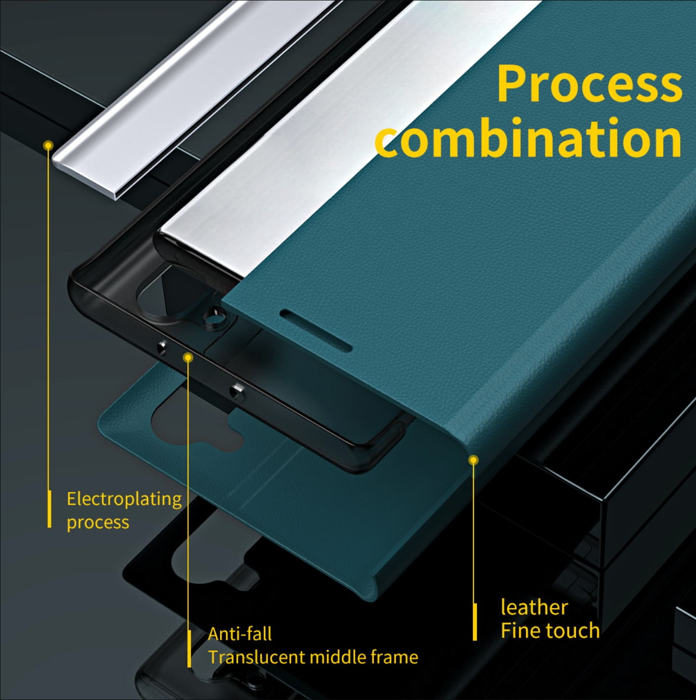 Vivo V40 5G Flip Leather Case