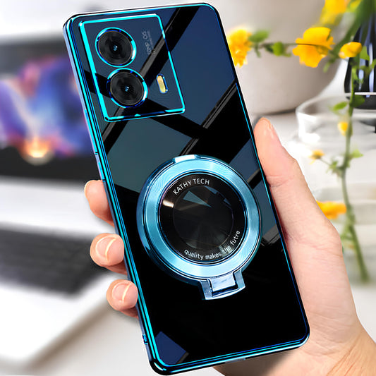 Motorola Edge 50 Fusion 5G Magnifier Electroplating Case