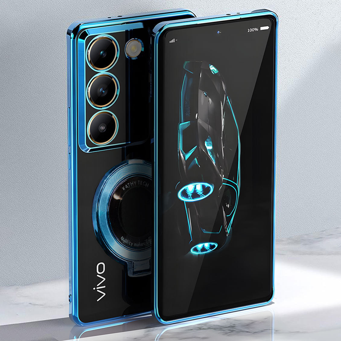 Vivo Y200e 5G Magnifier Electroplating Case