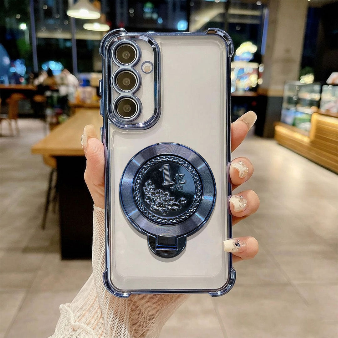Samsung Galaxy A26 5G Premium Billion Wheel Rotating Shockproof Airbags Case