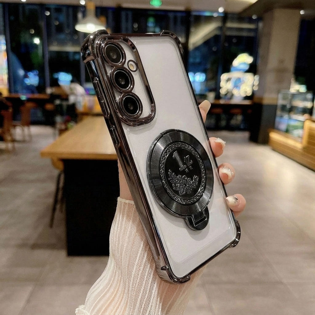 Samsung Galaxy A26 5G Premium Billion Wheel Rotating Shockproof Airbags Case