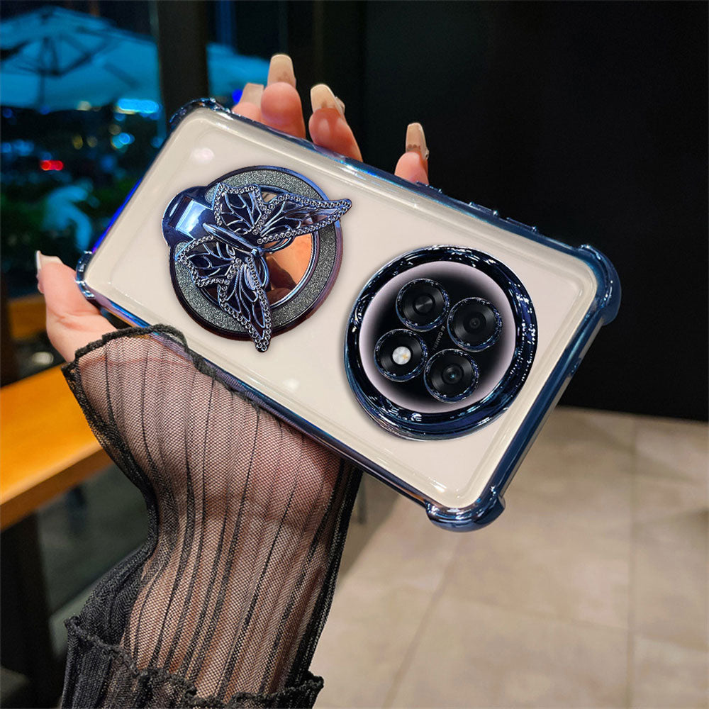 Oppo F31 Pro+ 5G Premium Butterfly Stand Airbags Case