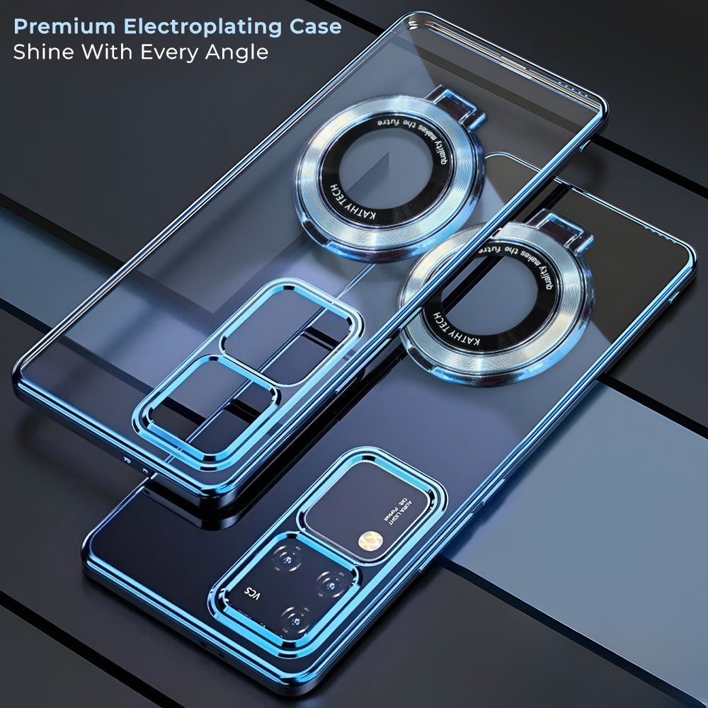 Vivo V30 Pro 5G Magnifier Electroplating Case