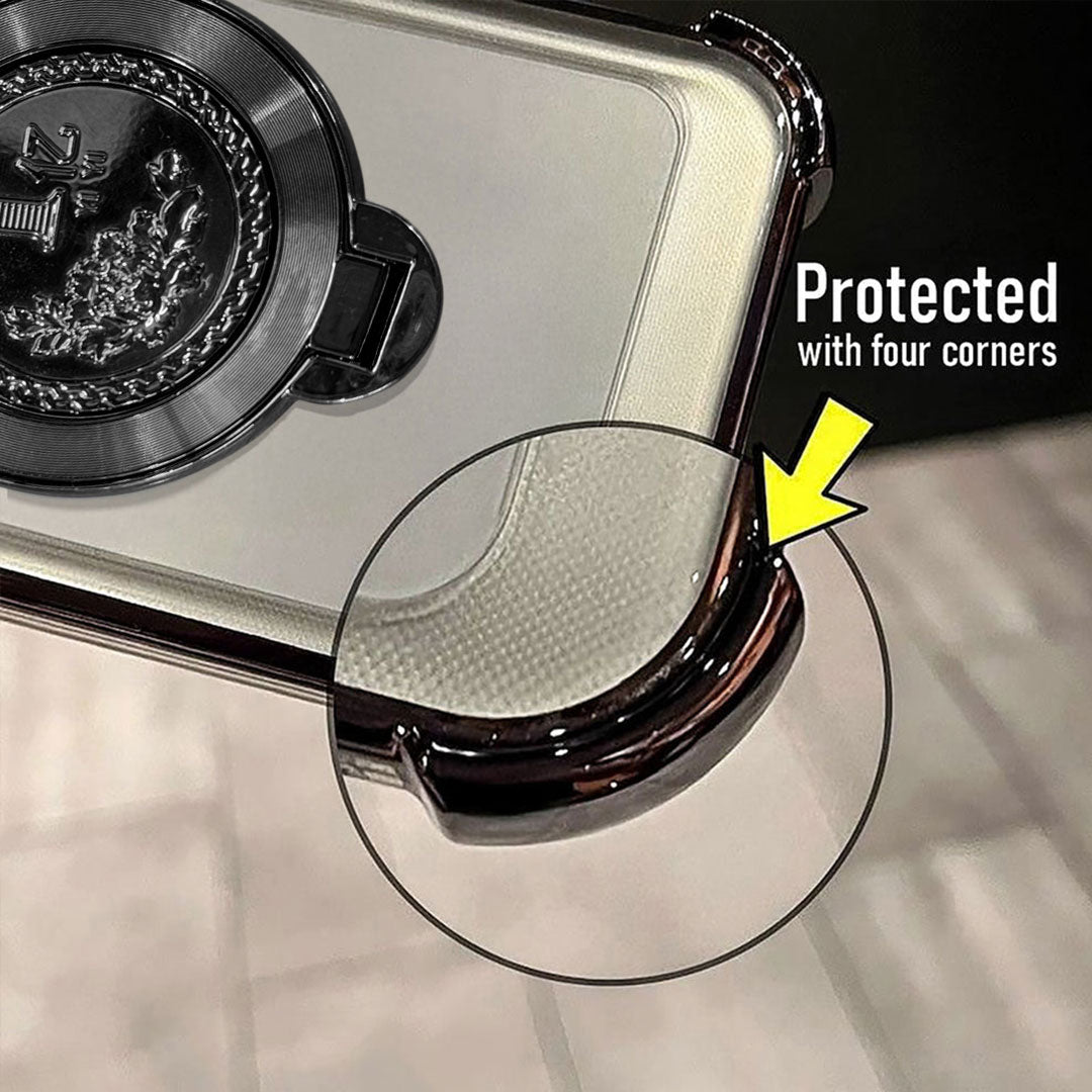 Samsung Galaxy A26 5G Premium Billion Wheel Rotating Shockproof Airbags Case