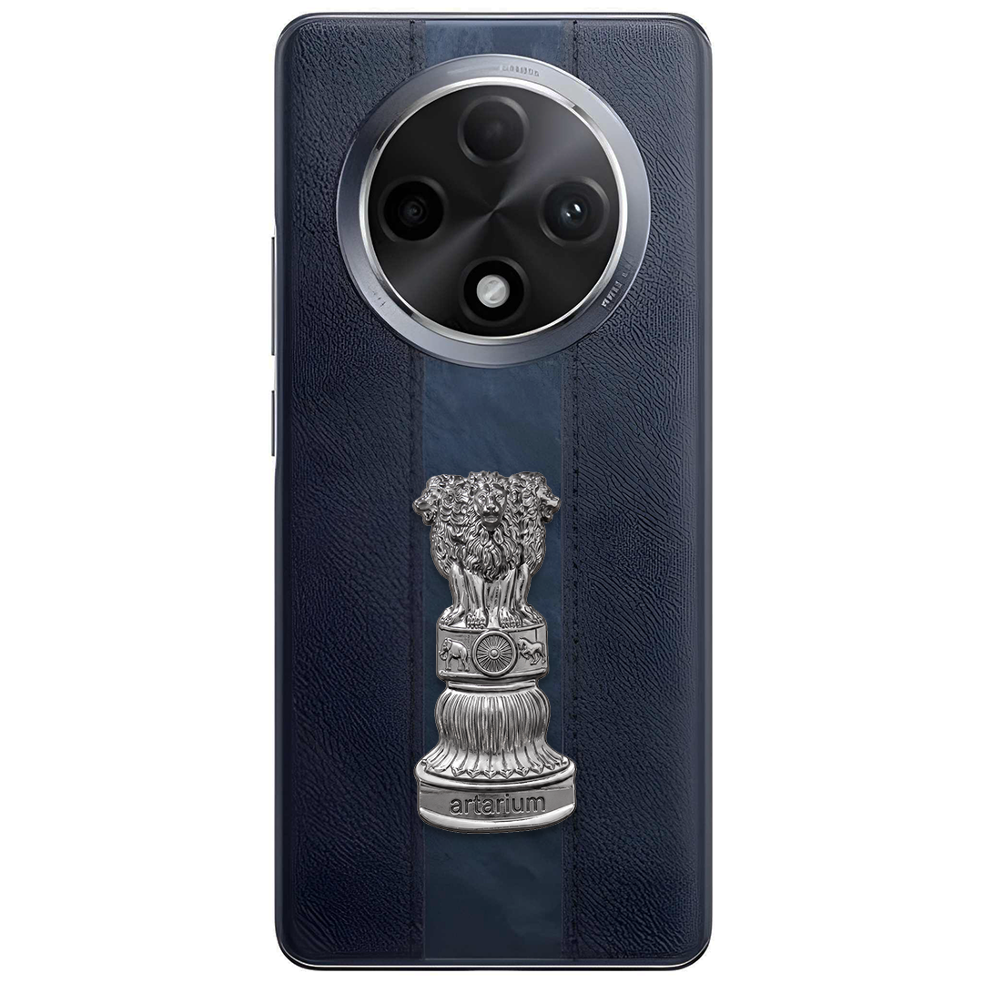 Oppo F27 Pro+ 5G Compatible Satyamev Jayate 3D Metal Emblem Sticker