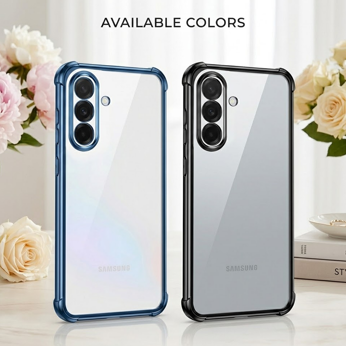 Samsung Galaxy A26 5G Anti-Yellow Electroplating Transparent Airbags Case