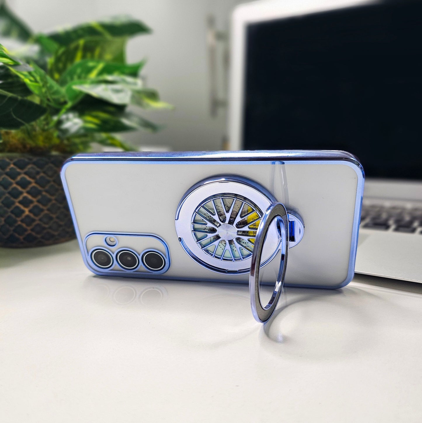 Samsung Galaxy A55 5G Ferrari Wheel Electroplating Case