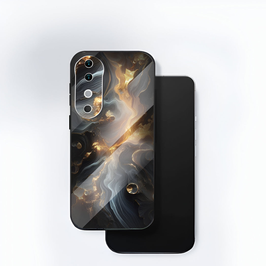 Vivo V40 Pro 5G Premium Acrylic Shockproof Glass Back Case (Mist)